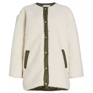 FRAME oversized army jacket